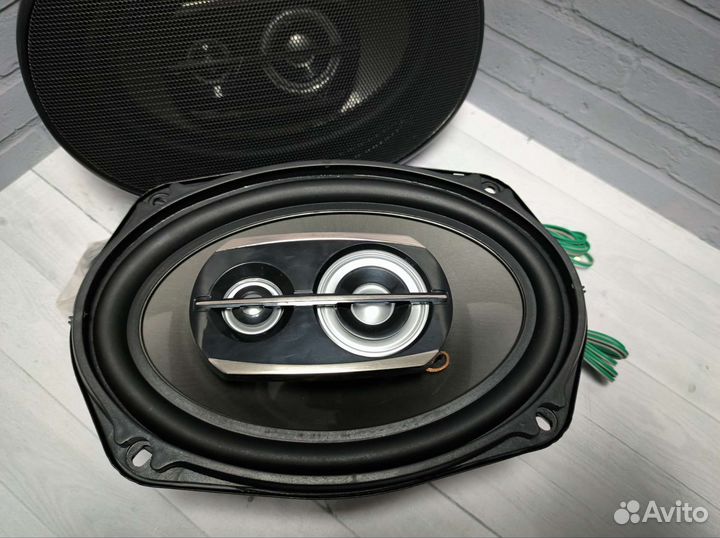 Динамики овалы Pioneer TS-A6999S 6/9 в авто