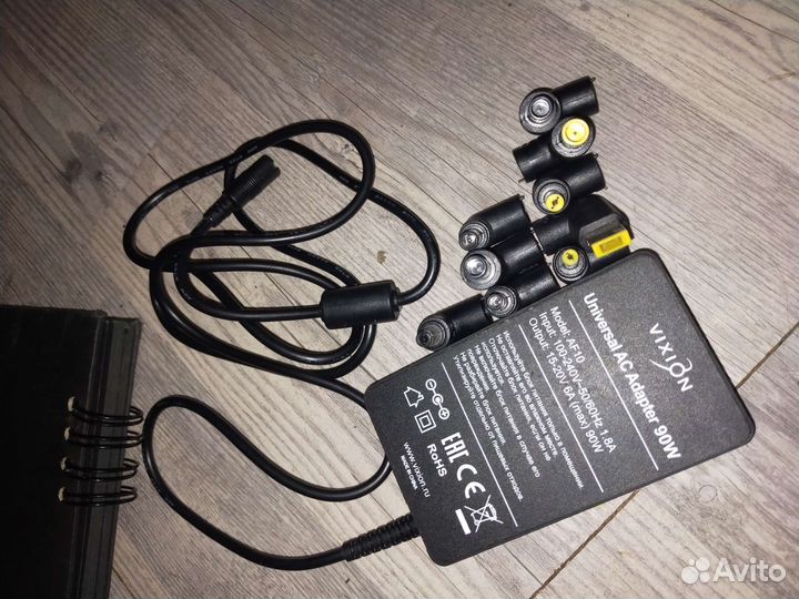 Блок питания для ноутбуков AF10 15-20V 6A 90W
