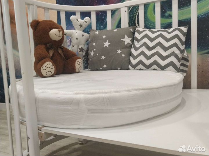 Матрас для круглой кровати детский 75