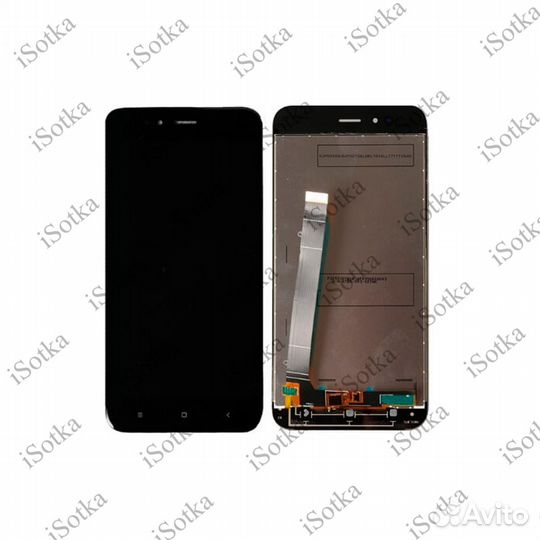 Дисплей Айсотка для Xiaomi Mi A1, Mi 5x черный