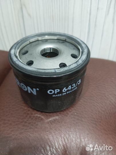 Фильтр масляный renault logan