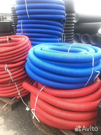 Труба гофрированная защитная