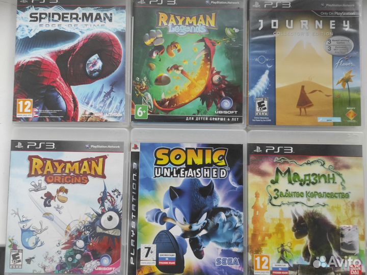 Игры диски для ps3