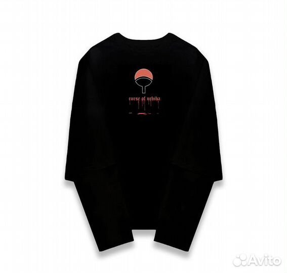 Лонгслив hikikomori kai iseedeadpeople uchiha