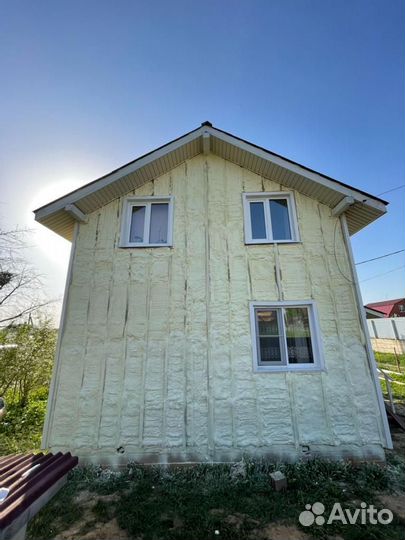 Утепление дачного дома ППУ с гарантией