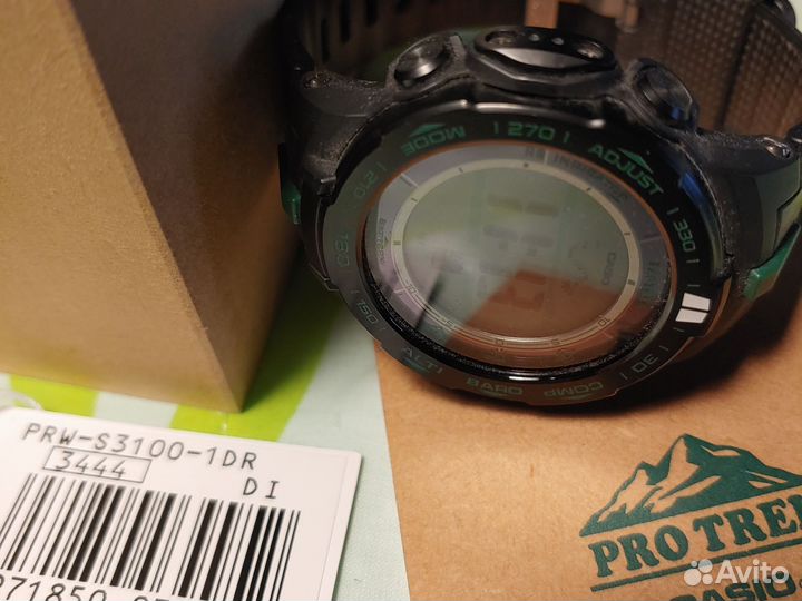 Часы Casio pro trek PRW-S3100-1DR