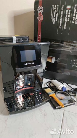 Кофемашина Polaris pacm 2065AC/ Bosch tis30321rw