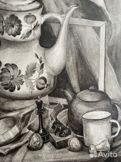 Картина «Натюрморт с королевой»