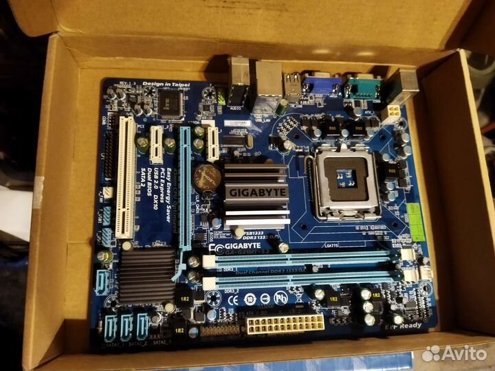 Материнская плата gigabyte GA-G41MT-S2 DDR3