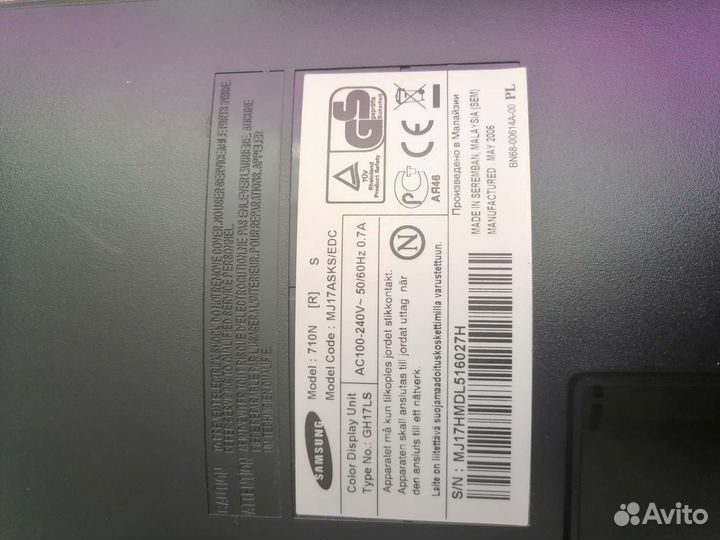 Монитор samsung