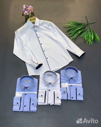 Рубашка школьная