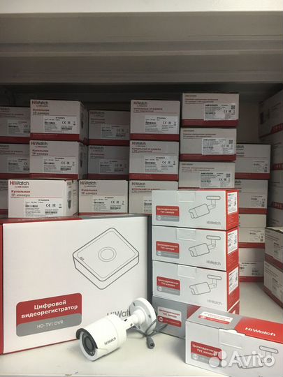 Комплект видеонаблюдения №171 Hiwatch 5 уличных