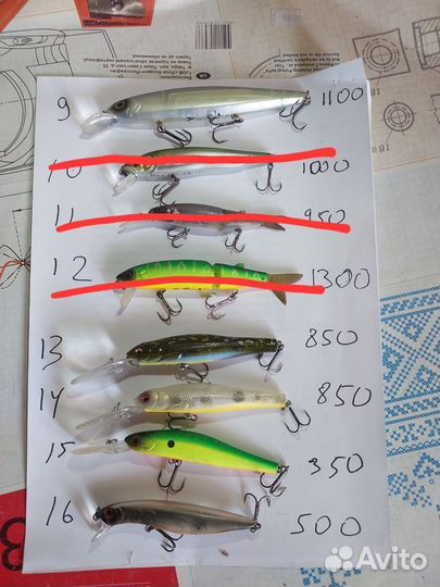 Воблеры Zipbaits и Megabass