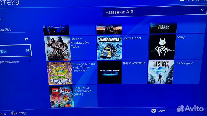 Sony ps4 1 tb прошитая 9.00 Goldhen+ 30 игр+ FC24