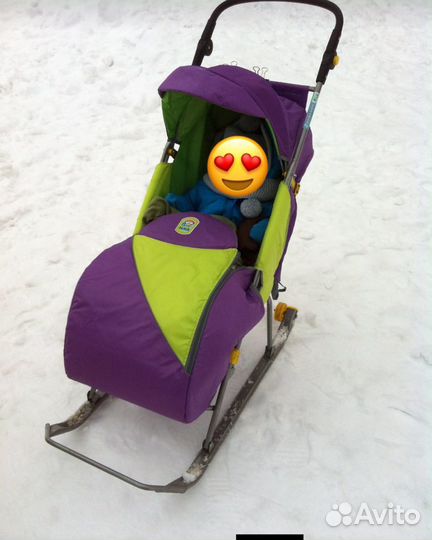 Санки-коляска Ника Тимка 2 Комфорт