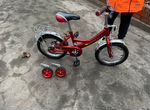 Детский велосипед плюс колеса