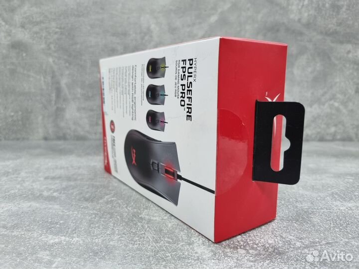 Мышь проводная HyperX Pulsefire FPS PRO RGB