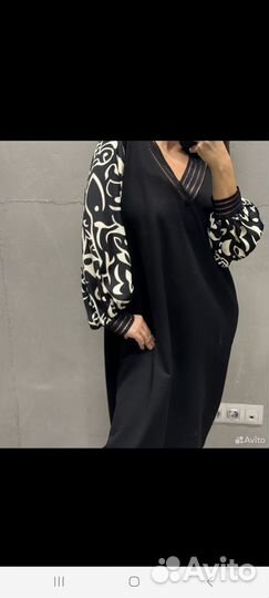 Платье трикотажное женское