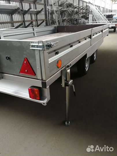 Цм подрамник 4,6*2,2 2хос с опорными стойками и ко