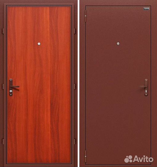 Двери входные металлические