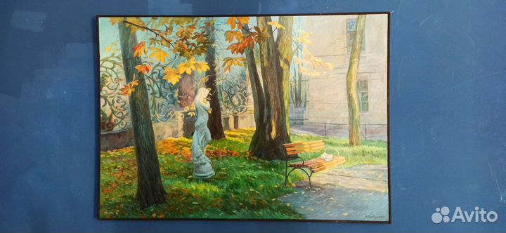 Осенний пейзаж/Интерьерная картина/Бронь