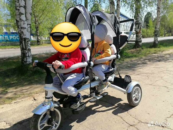 Велосипед для погодок /двойни