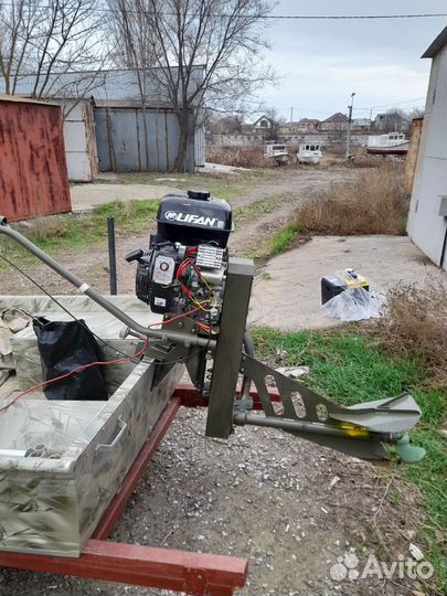 Продаю мотор болотоход, lifan 15 л.с