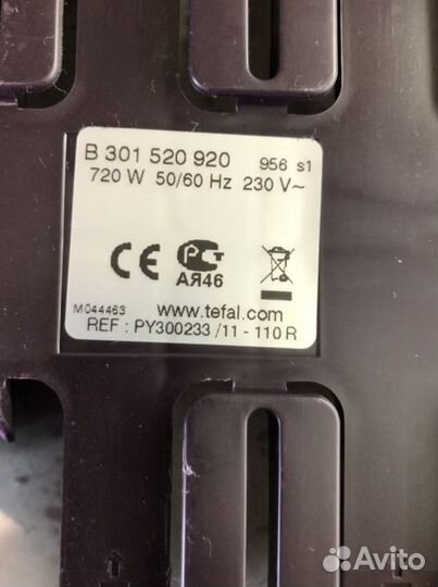 Тен и корпус с полотном для блинницы Tefal