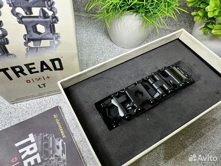 Мультитул Leatherman Tread LT Браслет Black 2,45см