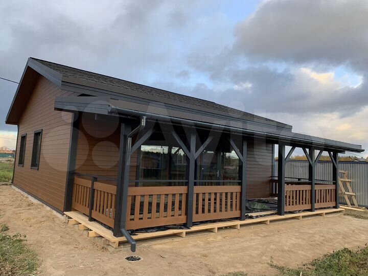 Дом 108 м² на участке 6 сот.