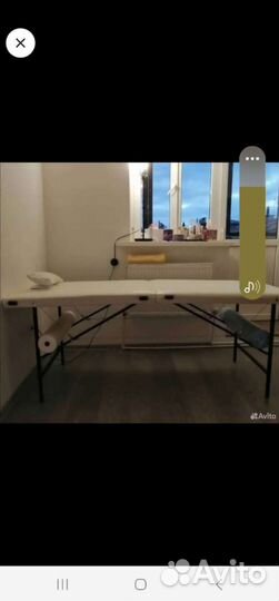 Массажный стол складной с вырезом