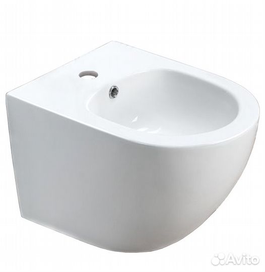 Биде подвесное Azario Grado 37х48х32.5 фаянс (AZ