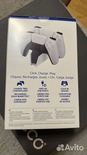 Док станция-зарядка для ps5