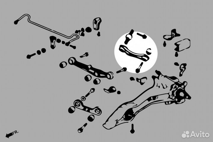 Регулируемые рычаги Honda Civic 4,5,6 CRV 1