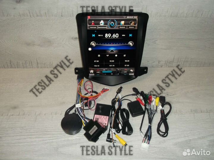 Магнитола Chevrolet Cruze Tesla Android GPS WiFi