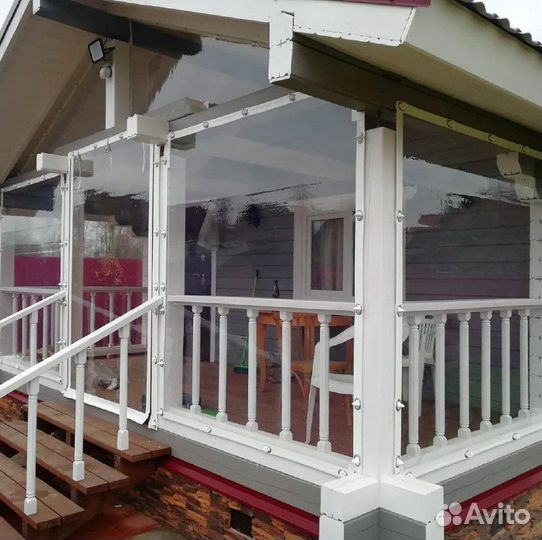 Гибкие, мягкие окна для террас