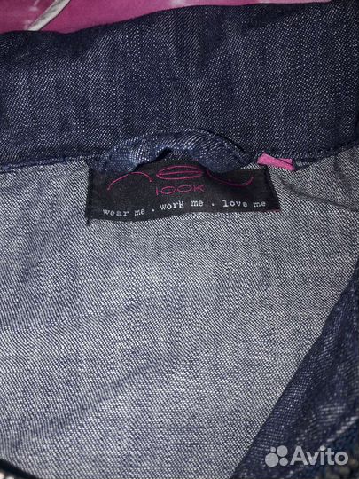 Джинсовая куртка детская