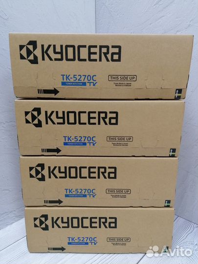 Картриджи оригинальные Kyocera TK-5270C
