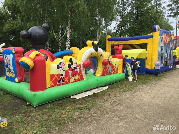 Батут аренда, лабиринт