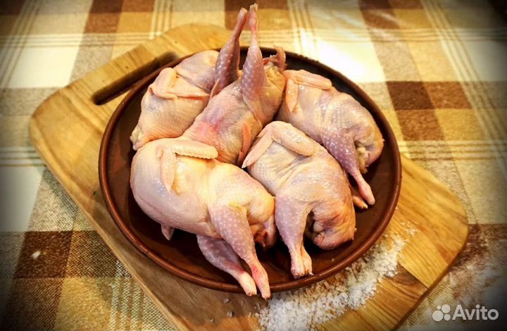 Мясо молодых перепелов