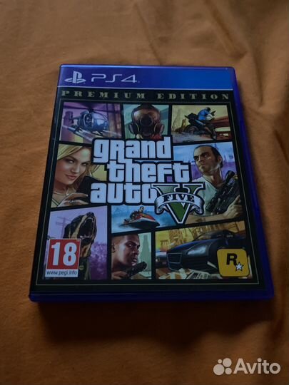 Gta5 Диск для ps4