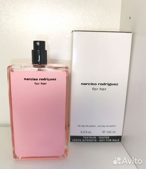 Narciso rodriguez for her eau de parfums тестер
