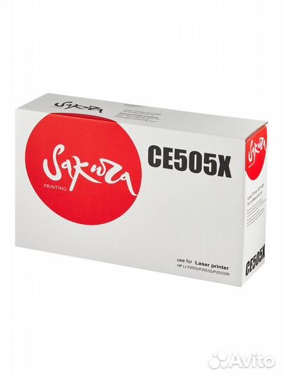 Картридж CE505X для HP, sakura