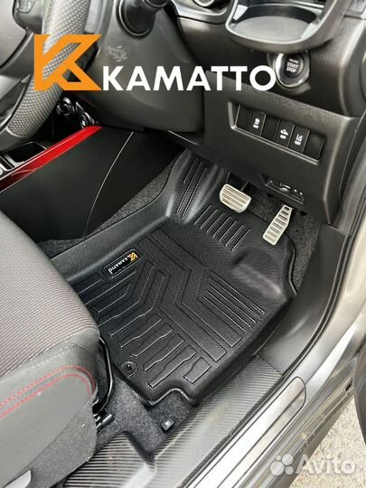 Ковры в салон Kamatto 3D Suzuki Swift 2016+