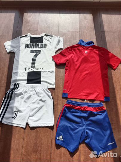 Футбольная форма цска и Джиип на 7-8 лет