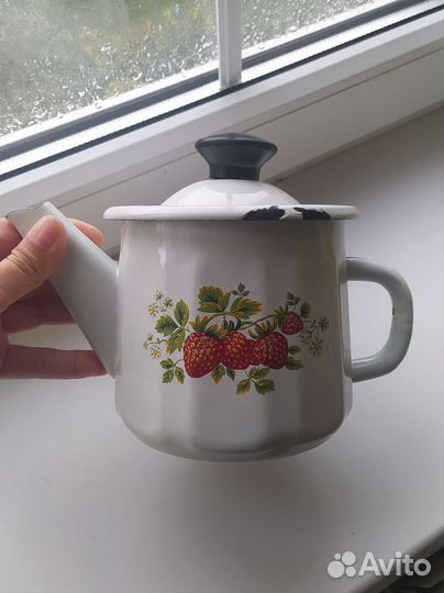 Чайник эмалированный заварочный