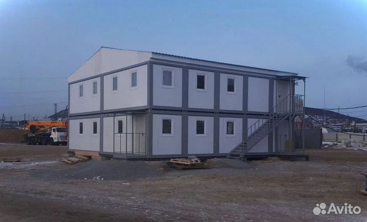 Модульные здания с санузлом