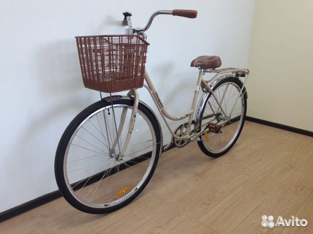 Stels navigator 325 lady слоновая кость + корзина