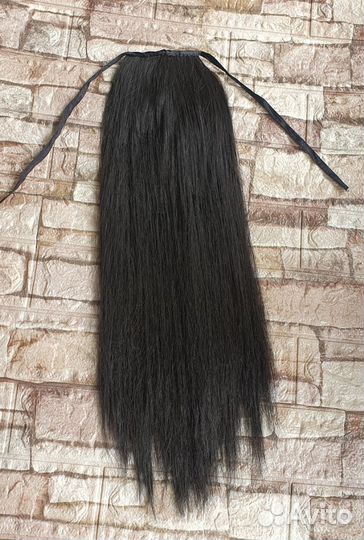 Накладной хвост на ленте искусственный