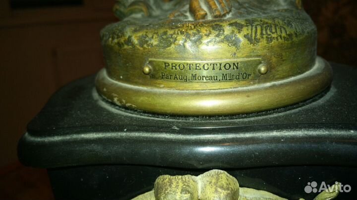 Часы каминные коллекционные французские 19 век